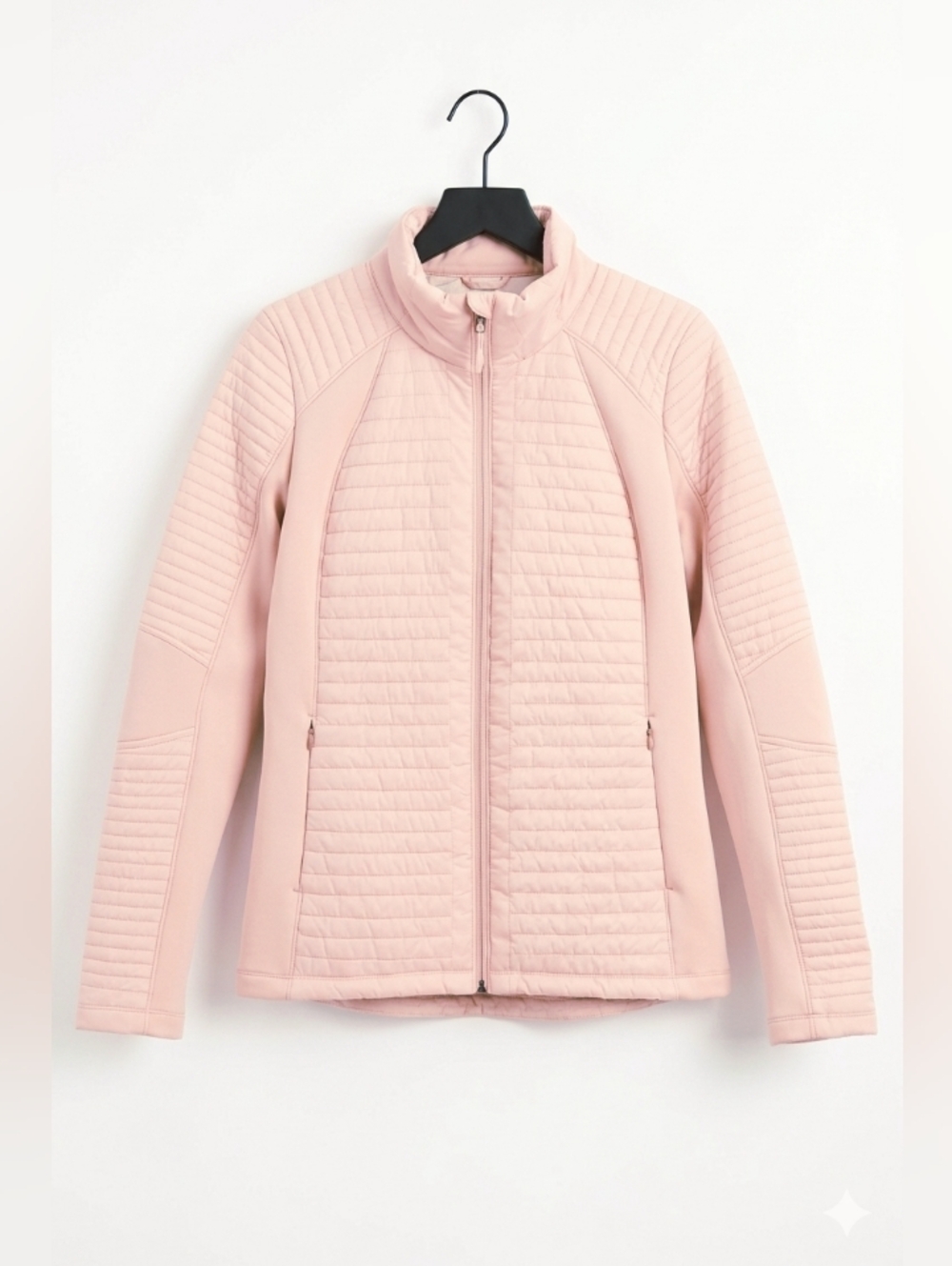 CALIA by Carrie Underwood Pale Pink Quilted Active Jacket~Size Medium~NWT